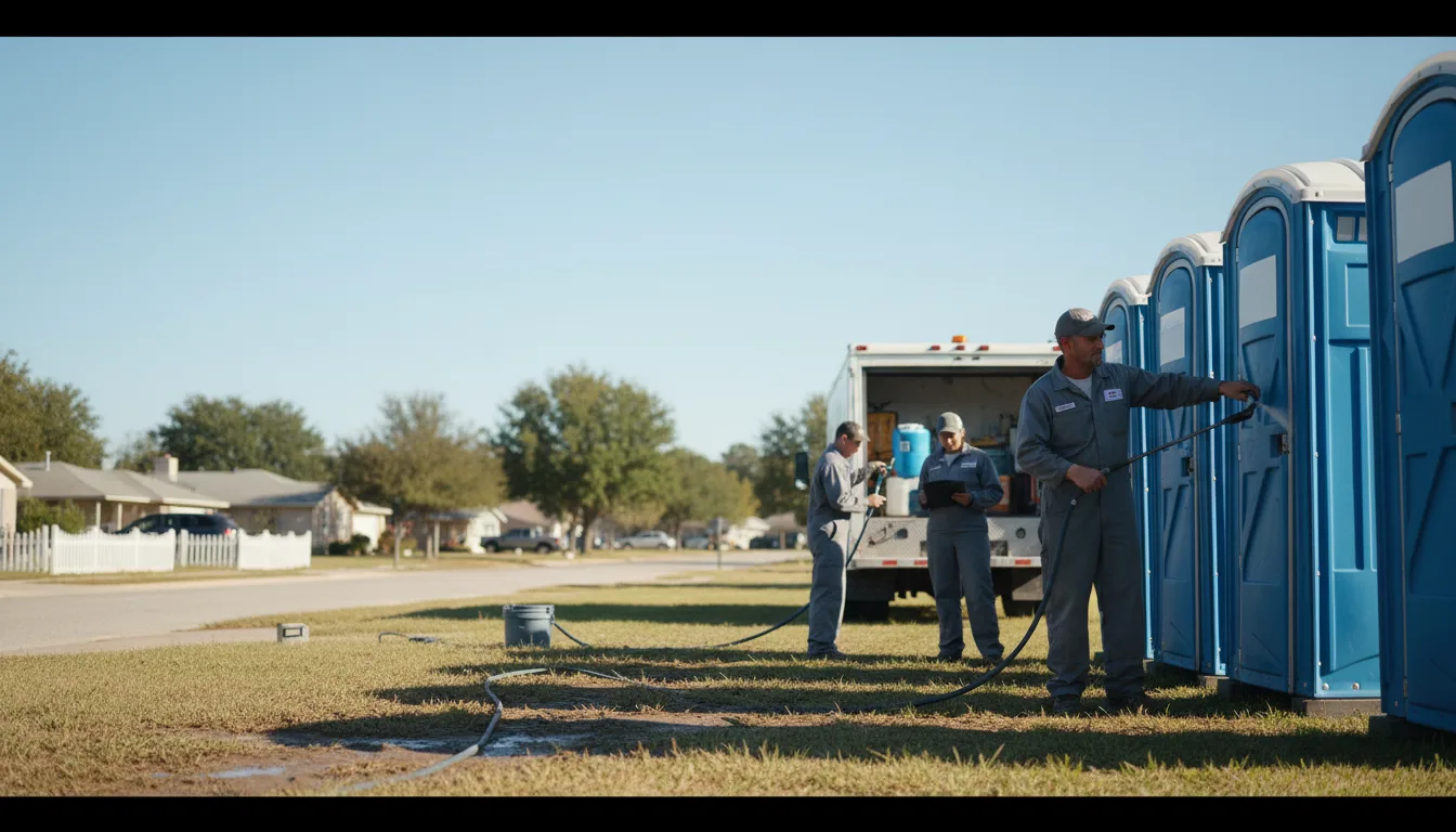 Long-Term Portable Toilet Rental in Kaneville, IL near me